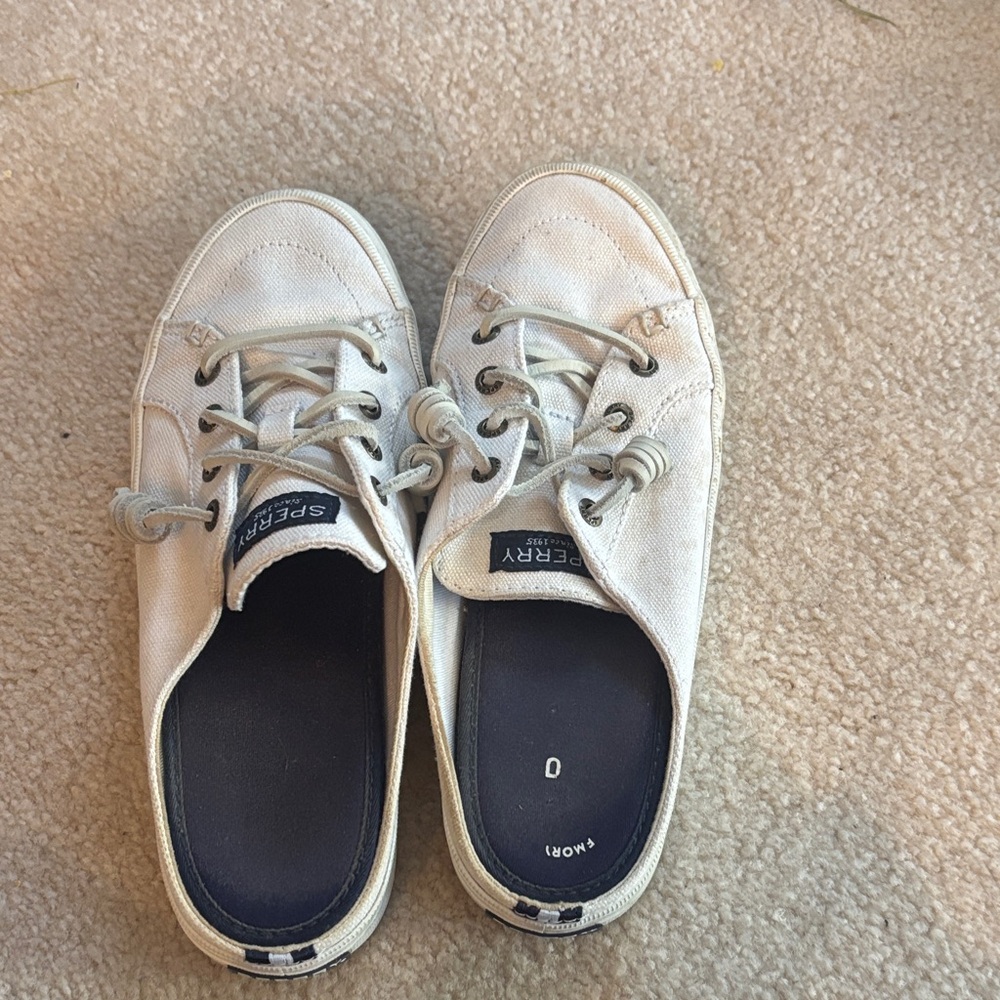 Sperry Kids Off-White Sneakers